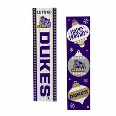 47" Double Sided Leaner, James Madison University, Christmas, Collegiate, Home