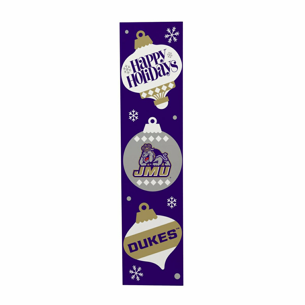47" Double Sided Leaner, James Madison University, Christmas, Collegiate, Home