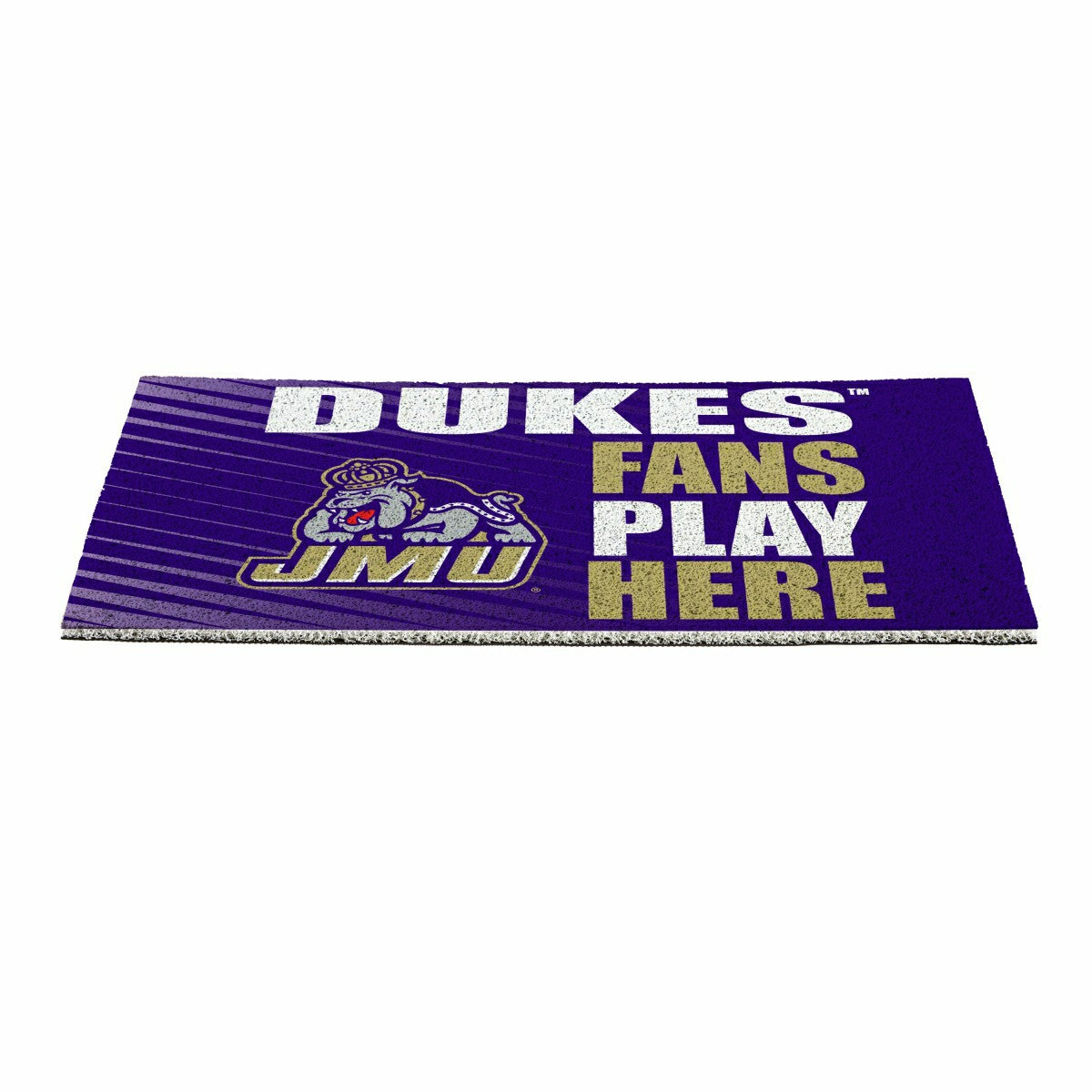 James Madison University Fan Mat, 28"x16", Collegiate