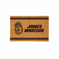 James Madison University Large One Color Coir Mat, 36"x24", Collegiate