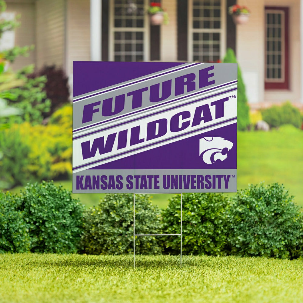 Kansas State University Coroplast Yard Sign, Future Student, Collegiate, Home