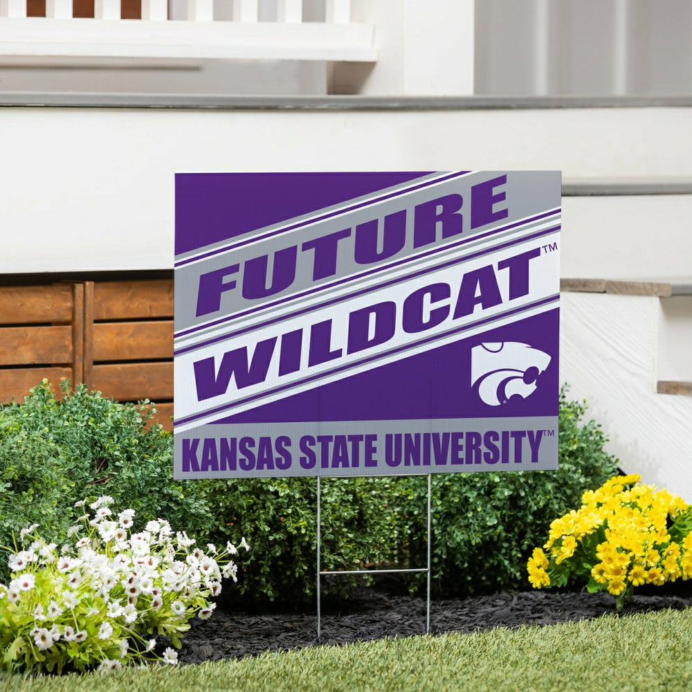Kansas State University Coroplast Yard Sign, Future Student, Collegiate, Home