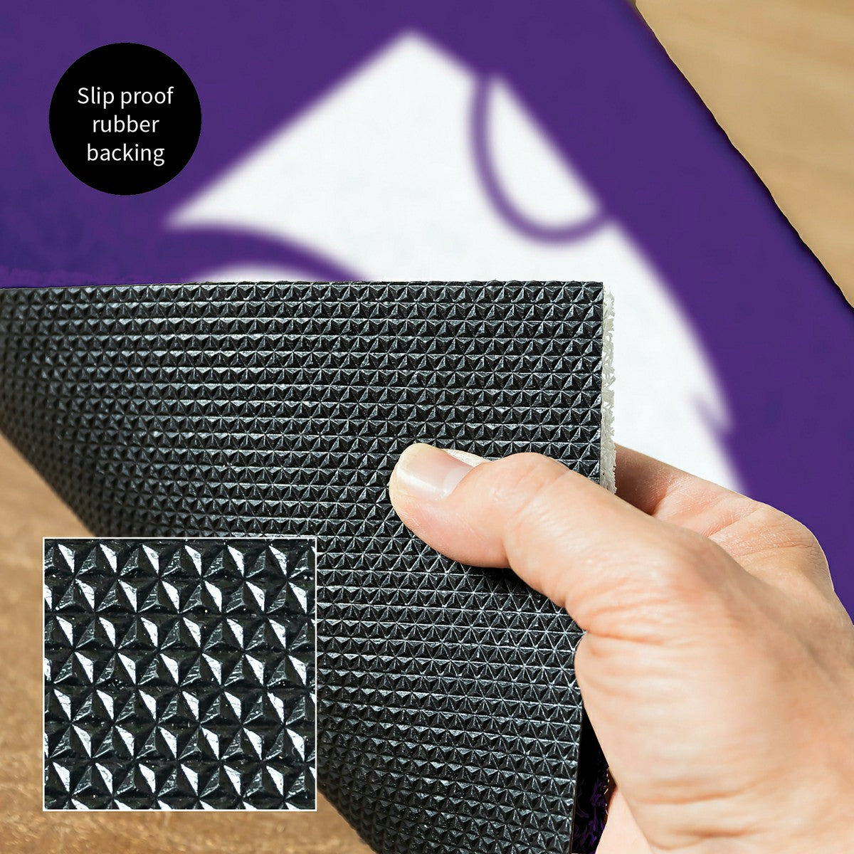 Full Color PVC Mat, 16" x 28", Kansas State University, Collegiate