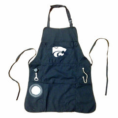 Grill Apron, Black, Kansas State University, Collegiate, Home