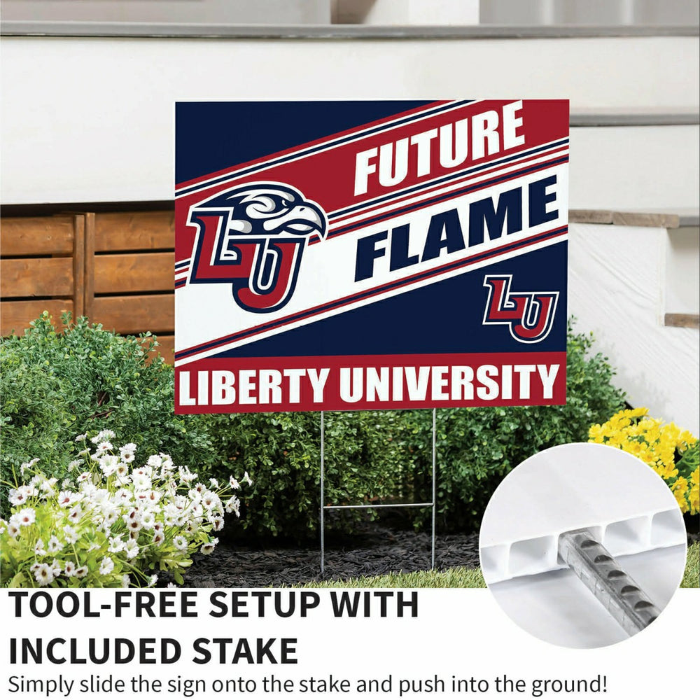 Liberty University Coroplast Yard Sign, Future Student, Collegiate, Home