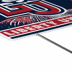 Liberty University Yard Sign, Patriotic, Collegiate, Home