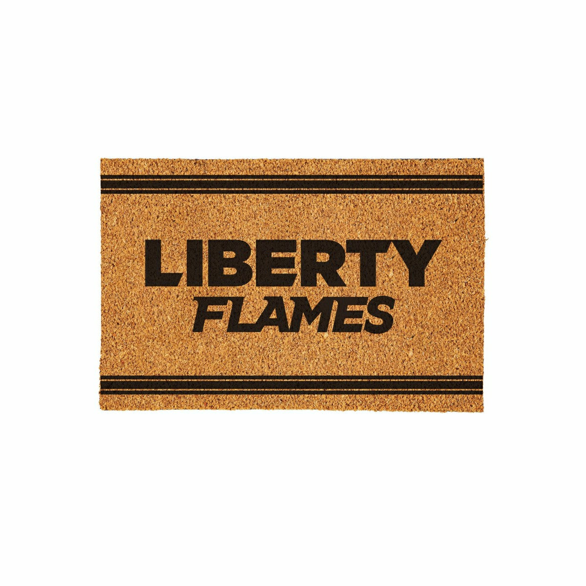 Liberty University Large One Color Coir Mat, 36"x24", Collegiate