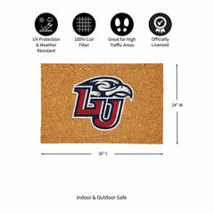 Liberty University Large Full Color Coir Mat, 36"x24", Collegiate