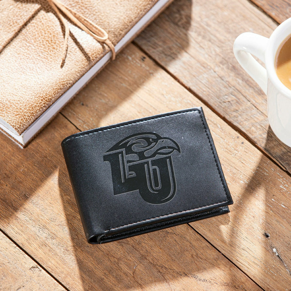 Liberty University, Bi-Fold Wallet, Black, Collegiate, Home