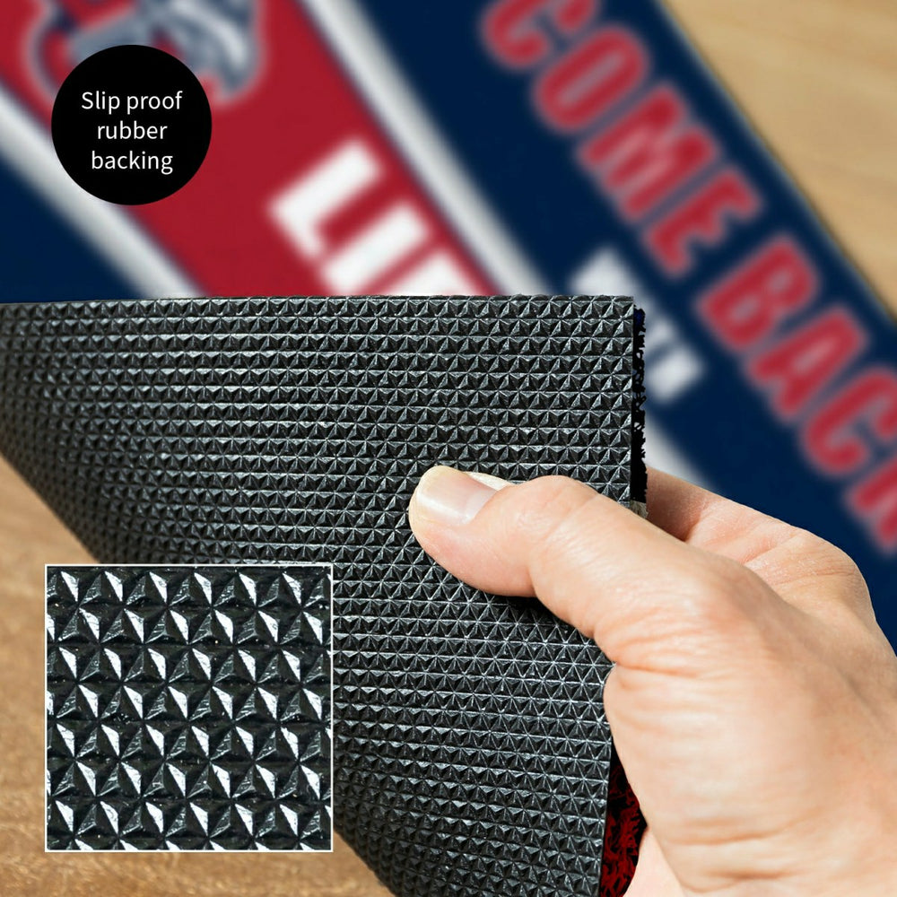 28" x 16" PVC Trapper Mat, Come Back with Tickets, Liberty University, Collegiate
