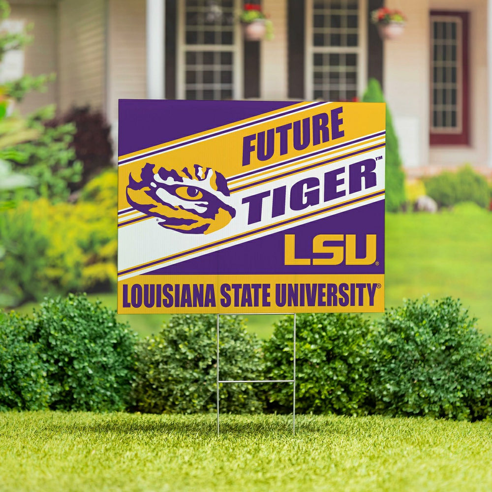 Louisiana State University Coroplast Yard Sign, Future Student, Collegiate, Home