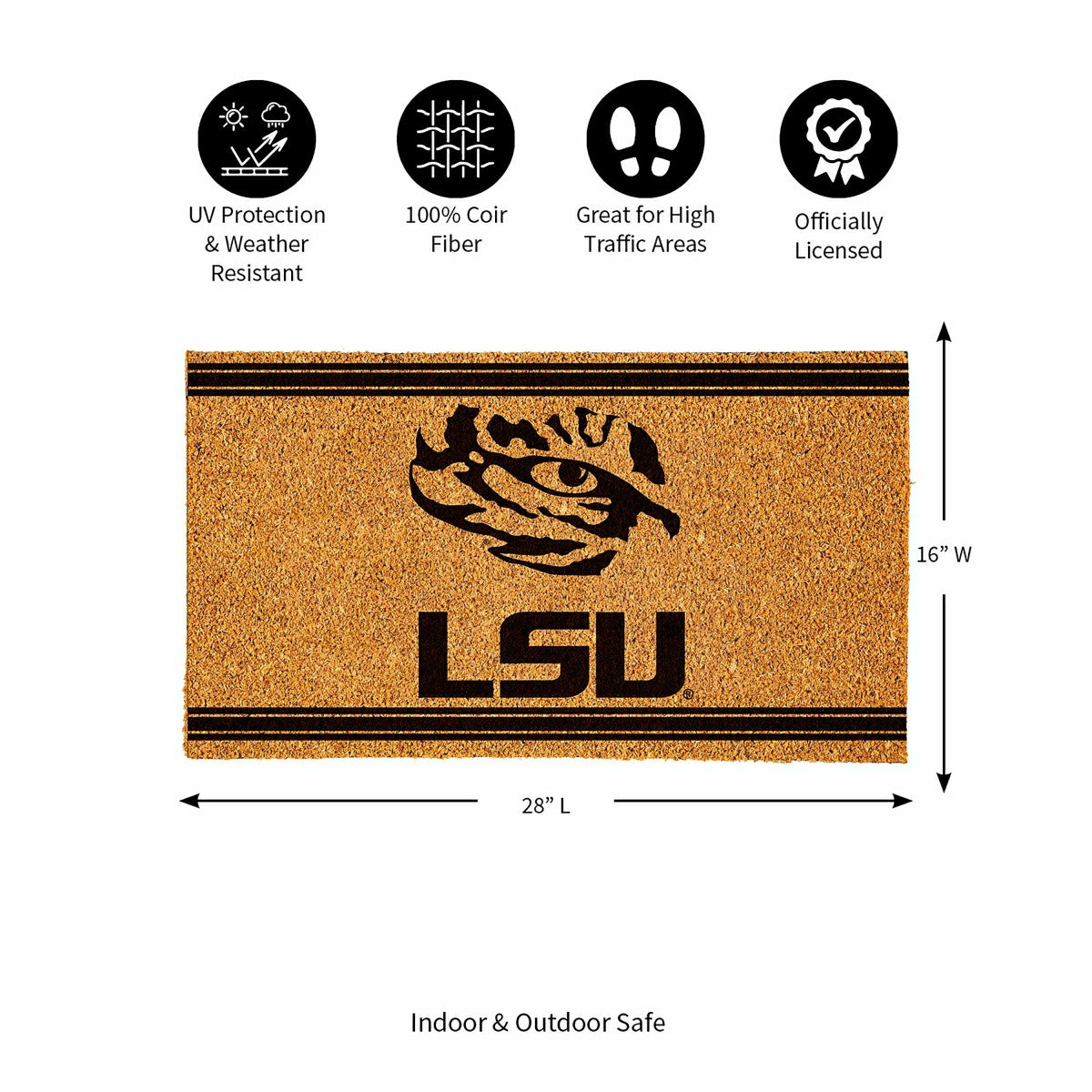 Louisiana State University, Coir Mat 1C, Collegiate
