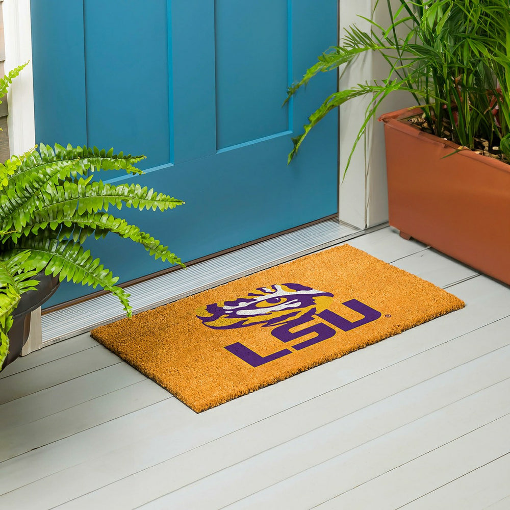 Coir Mat, 16"x28", Louisiana State University, Collegiate