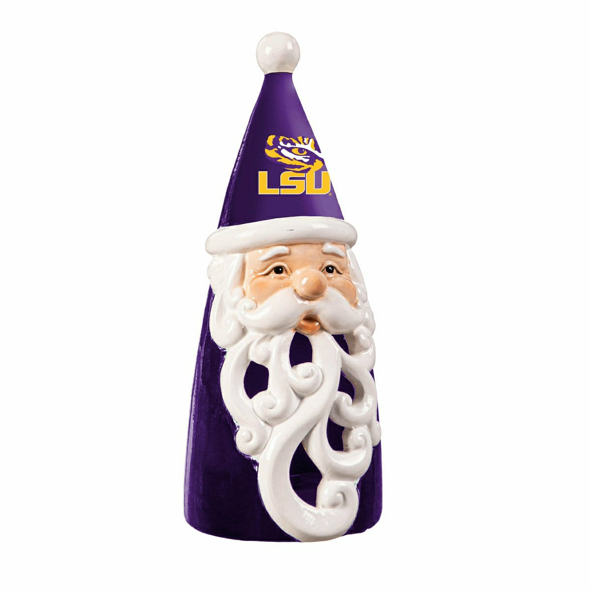 Louisiana State University Santa LED Statuary, 8", Collegiate, Home