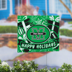 Marshall University Yard Sign, Holiday, Collegiate, Home