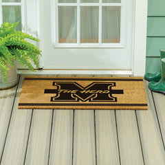 Marshall University Large One Color Coir Mat, 36"x24", Collegiate