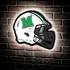 LED Wall Decor, Helmet, Marshall University, Collegiate, Home