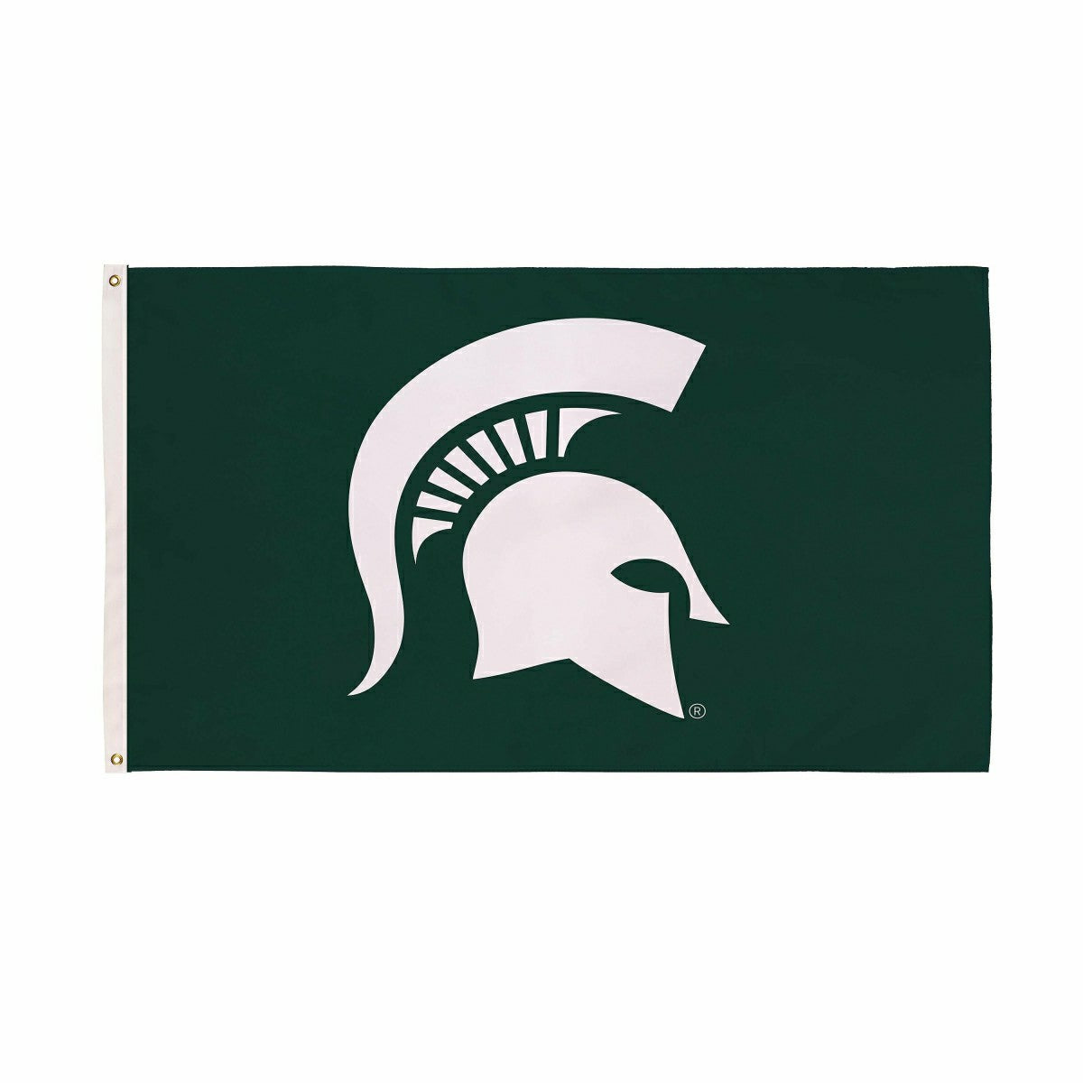 Michigan State University Single Sided Estate Flag with 2 Grommets, 3', Collegiate, Home