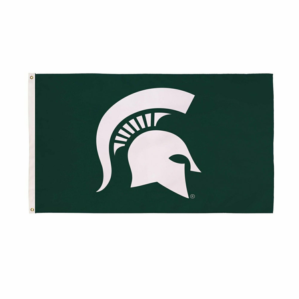 Michigan State University Single Sided Estate Flag with 2 Grommets, 3', Collegiate, Home