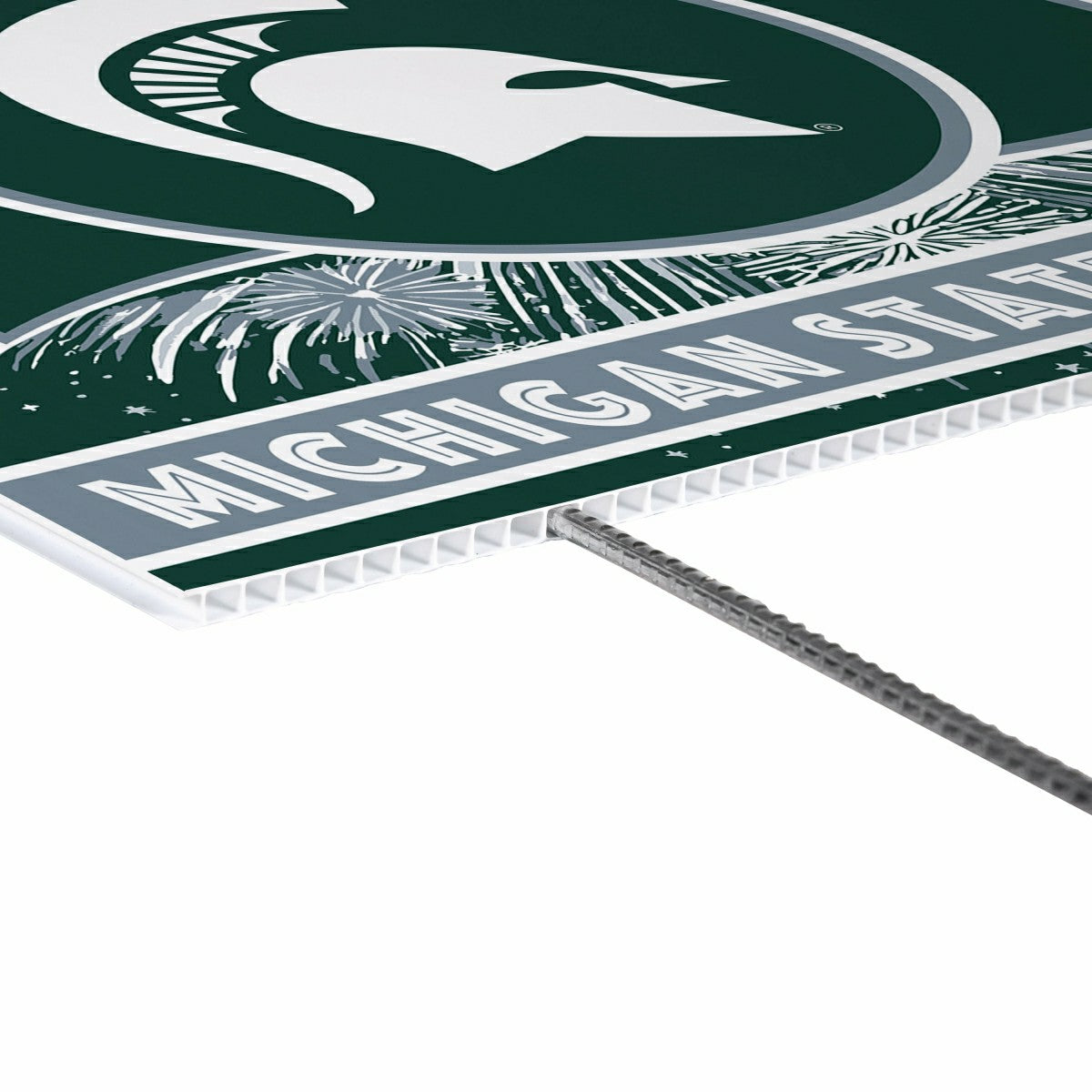 Michigan State University Yard Sign, Patriotic, Collegiate, Home