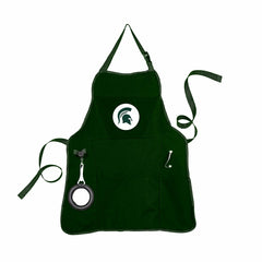 Deluxe Cotton Canvas College Team Pride Grilling/Cooking Apron, Michig, Collegiate, Home