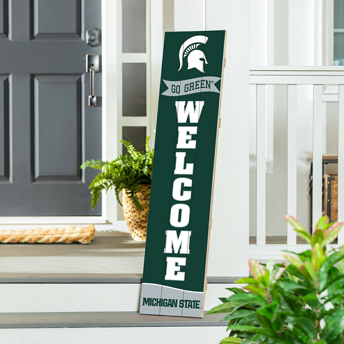 Michigan State University Large Single Sided Leaner, 46", Collegiate, Home