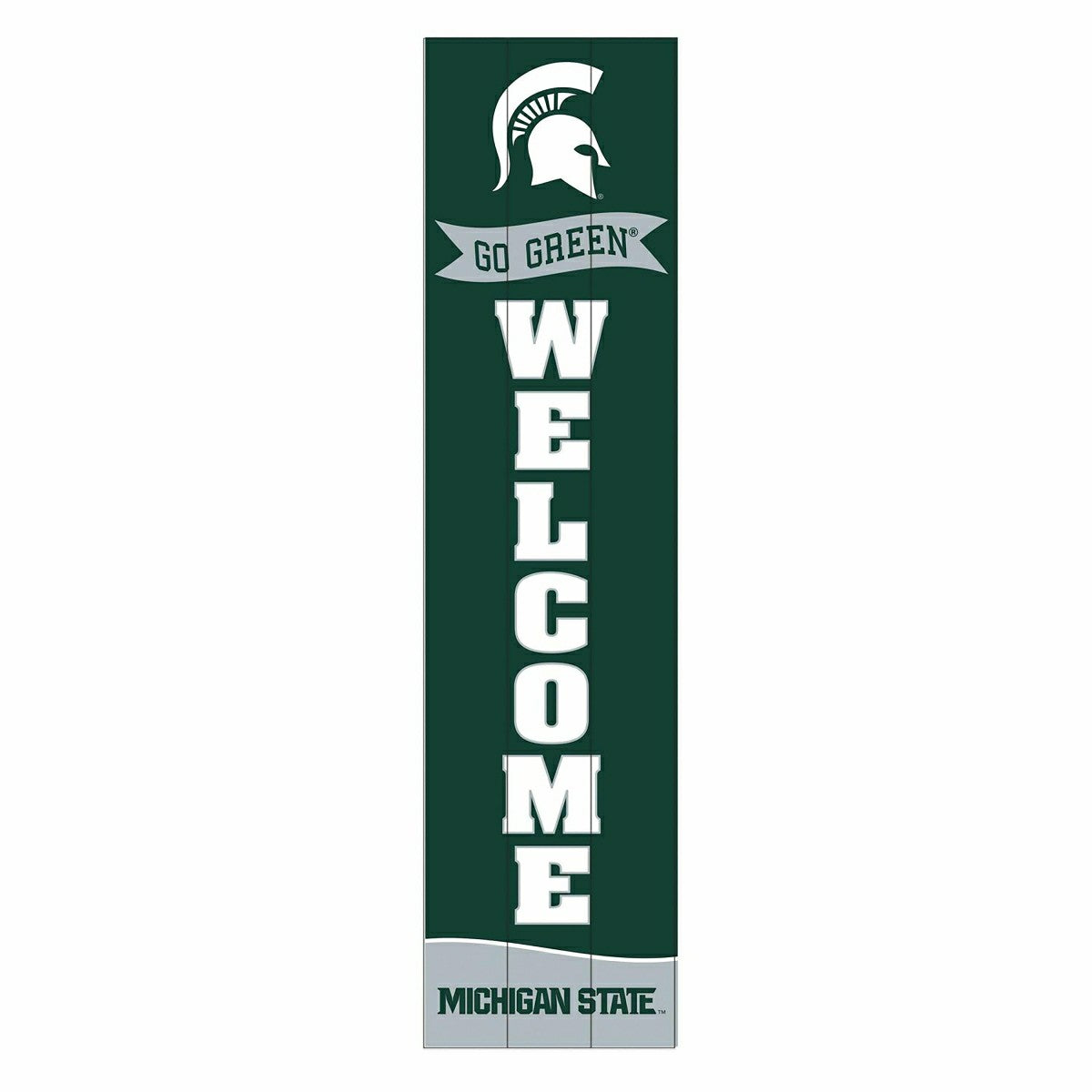 Michigan State University Large Single Sided Leaner, 46", Collegiate, Home