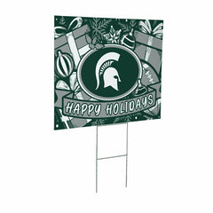 Michigan State University Yard Sign, Holiday, Collegiate, Home