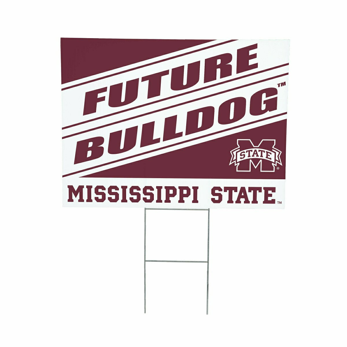 Mississippi State University Coroplast Yard Sign, Future Student, Collegiate, Home