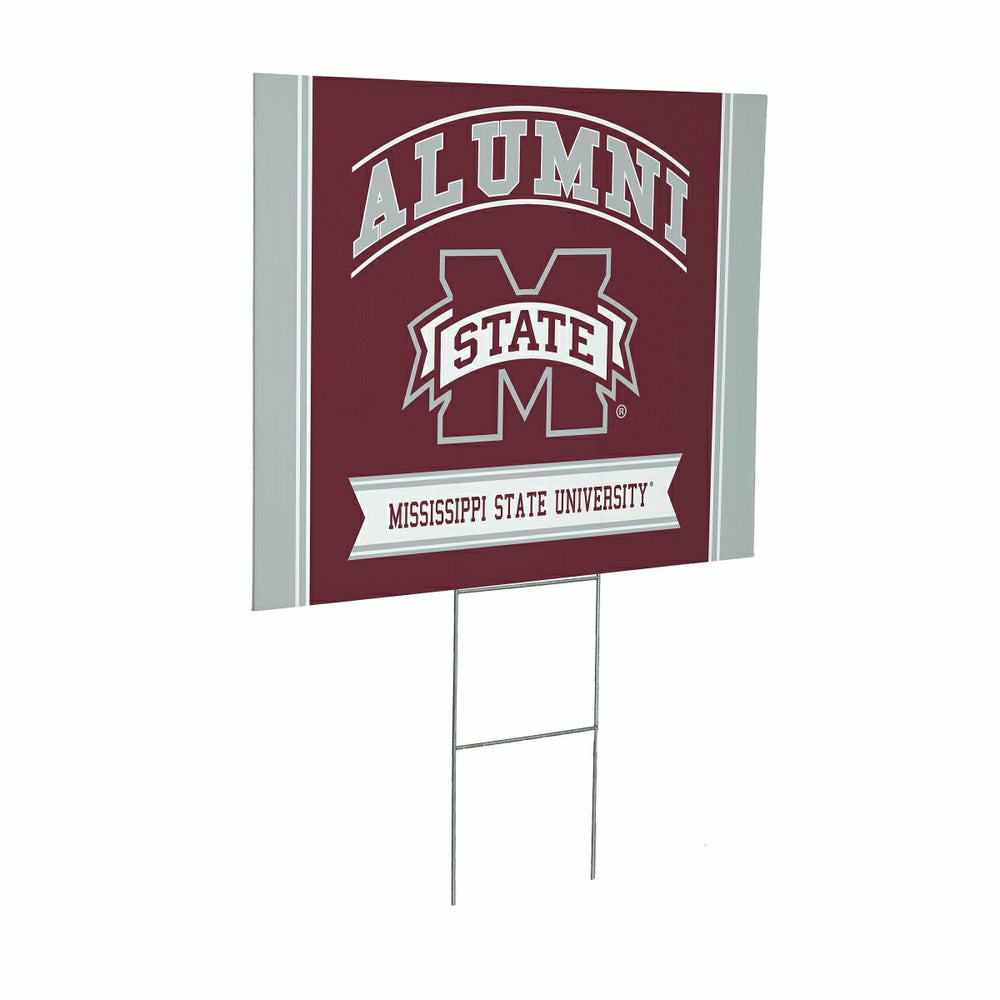 Mississippi State University Coroplast Yard Sign Alumni, Collegiate, Home