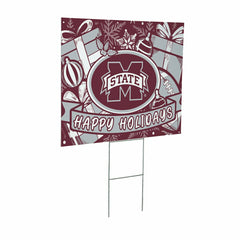 Mississippi State University Yard Sign, Holiday, Collegiate, Home