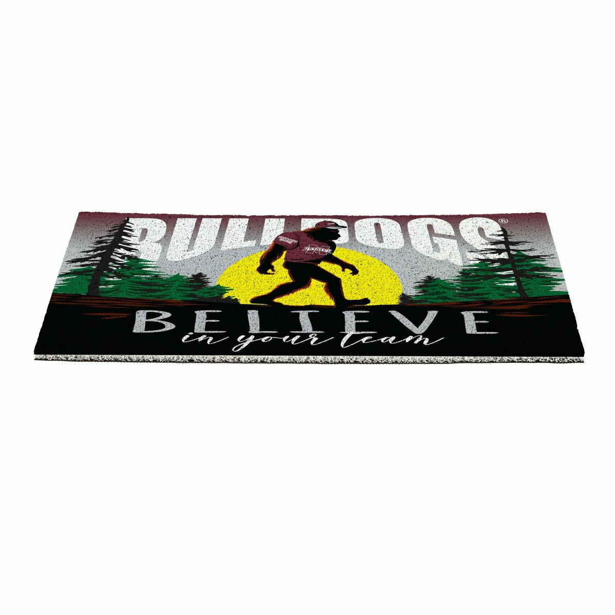 Mississippi State University Bigfoot PVC Mat, 28"x16", Collegiate