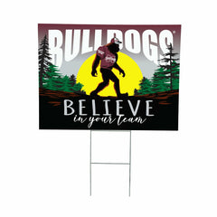 Mississippi State University Coroplast Yard Sign, Bigfoot, Collegiate, Home