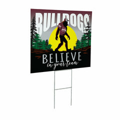Mississippi State University Coroplast Yard Sign, Bigfoot, Collegiate, Home