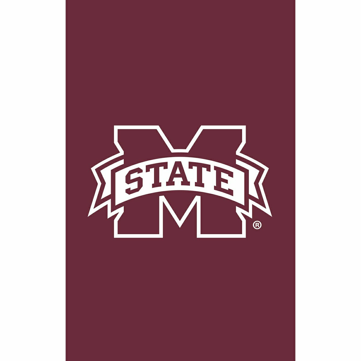 Applique Flag, Reg, Mississippi State University, Collegiate, Home