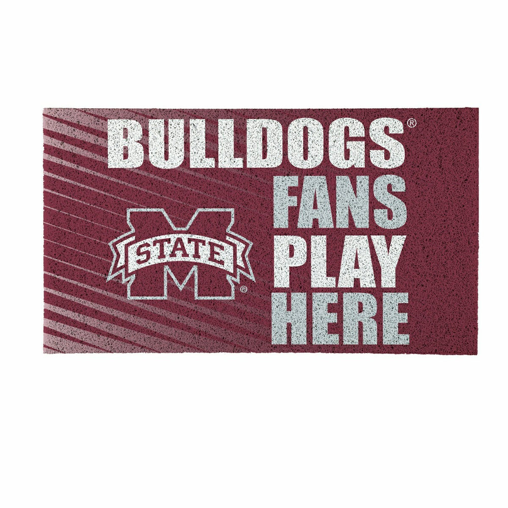 Mississippi State University Fan Mat, 28"x16", Collegiate