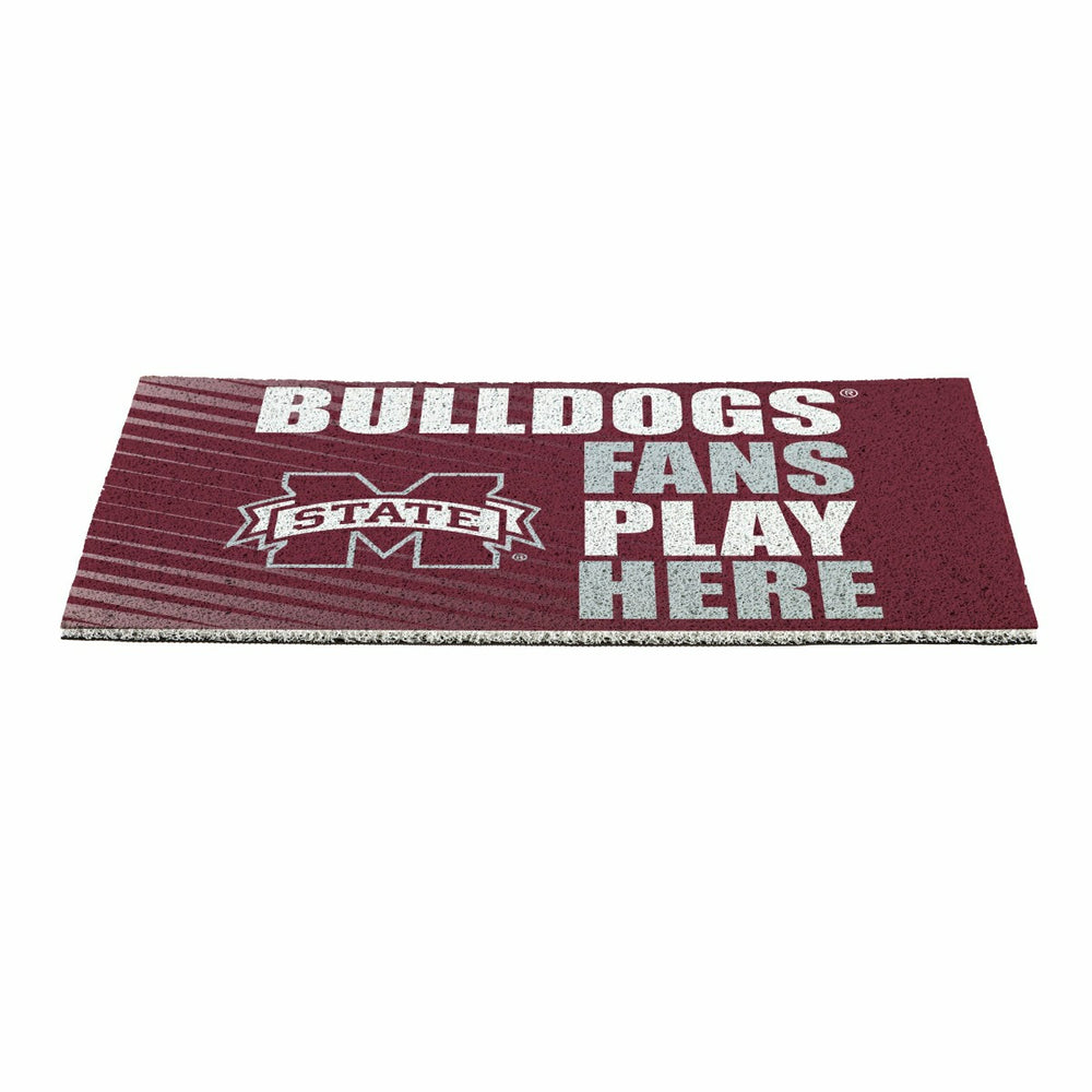 Mississippi State University Fan Mat, 28"x16", Collegiate