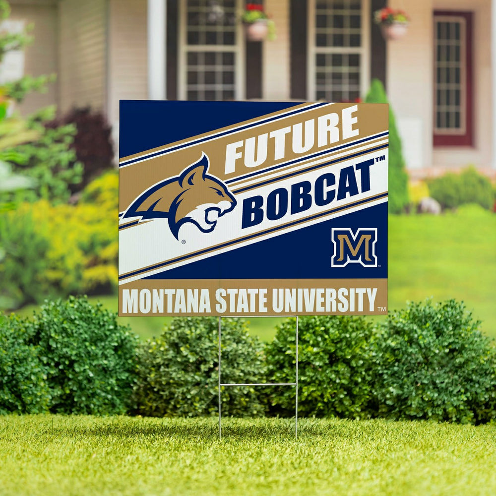 Montana State University Coroplast Yard Sign, Future Student, Collegiate, Home