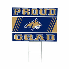 Montana State University Coroplast Yard Sign Graduate, Collegiate, Home