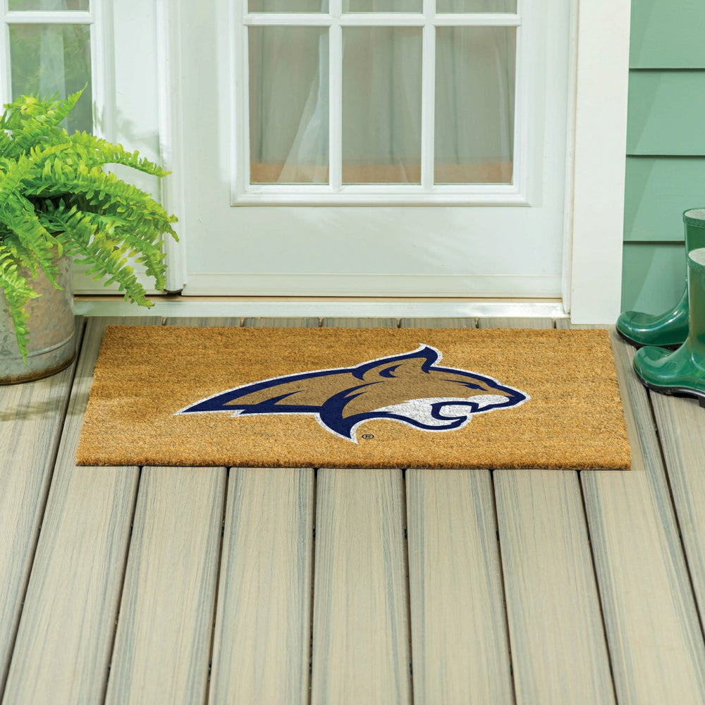 Montana State University Large Full Color Coir Mat, 36"x24", Collegiate