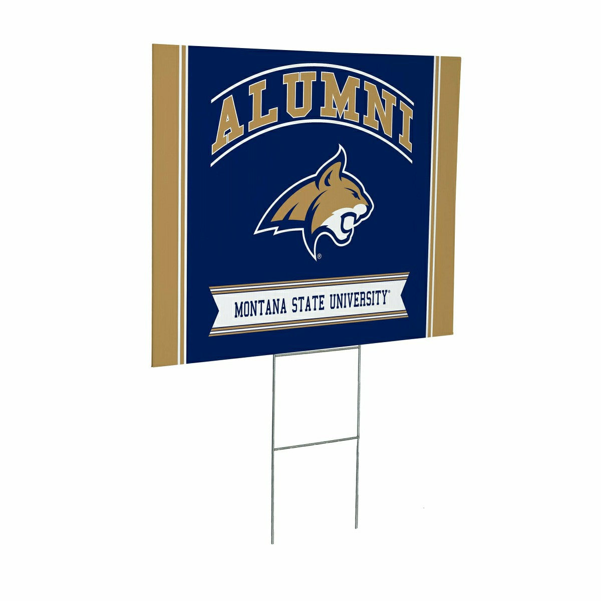 Montana State University Coroplast Yard Sign Alumni, Collegiate, Home