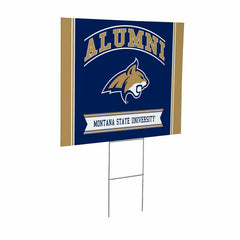 Montana State University Coroplast Yard Sign Alumni, Collegiate, Home