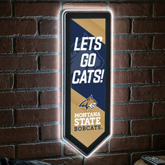 LED Wall Decor, Pennant, Montana State University, Collegiate, Home