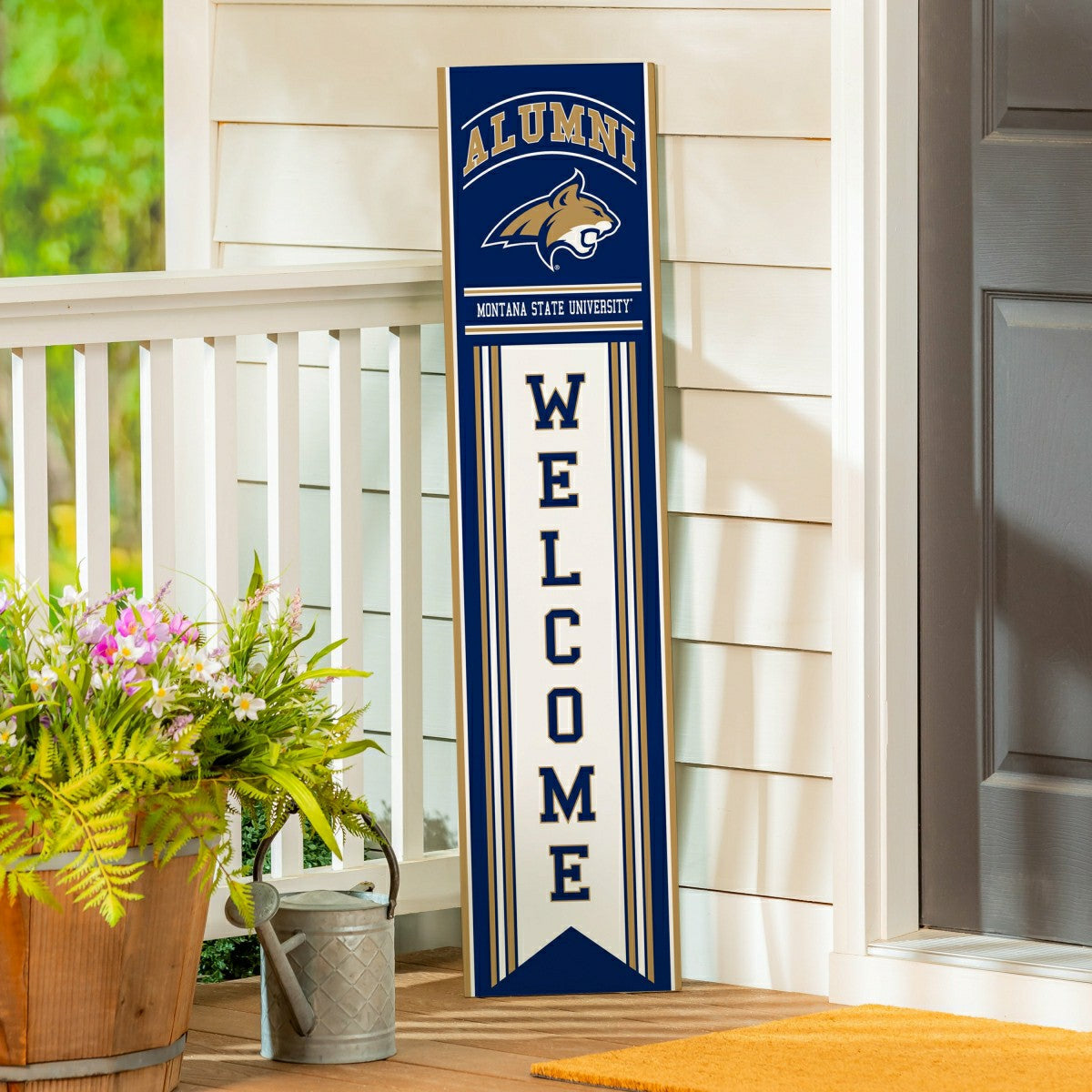 Montana State University Alumni Single Sided Large Leaner, 46", Collegiate, Home