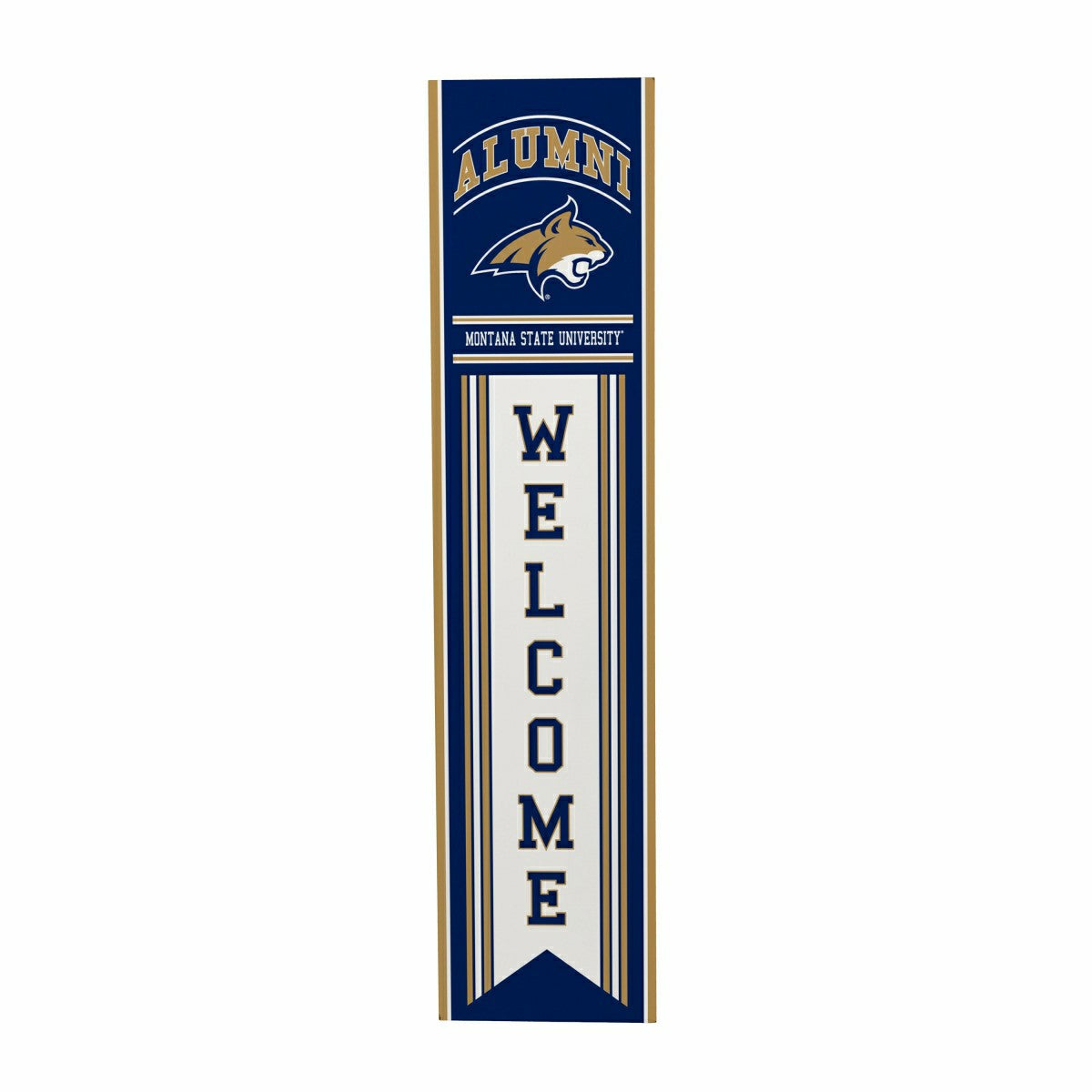 Montana State University Alumni Single Sided Large Leaner, 46", Collegiate, Home