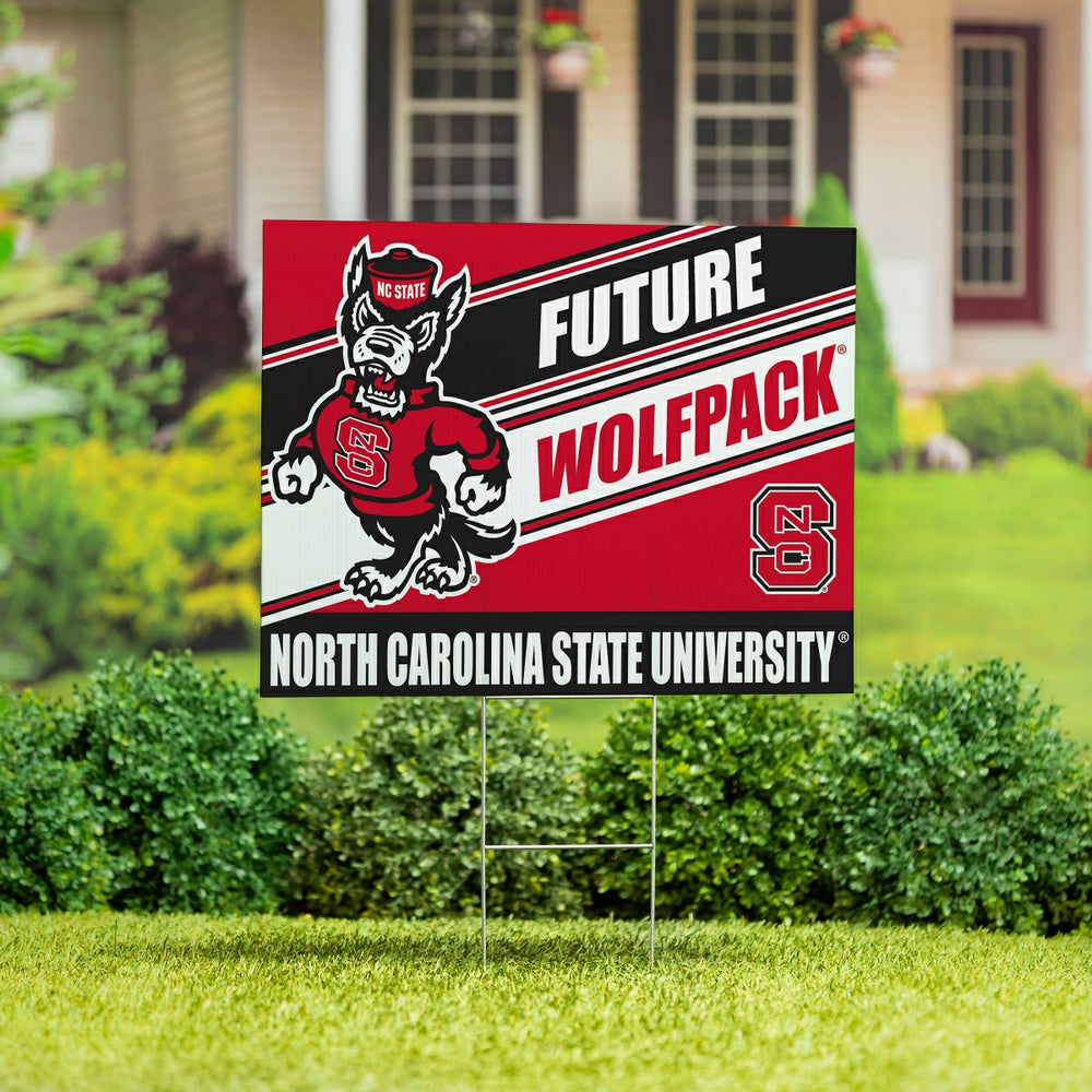 North Carolina State University Coroplast Yard Sign, Future Student, Collegiate, Home
