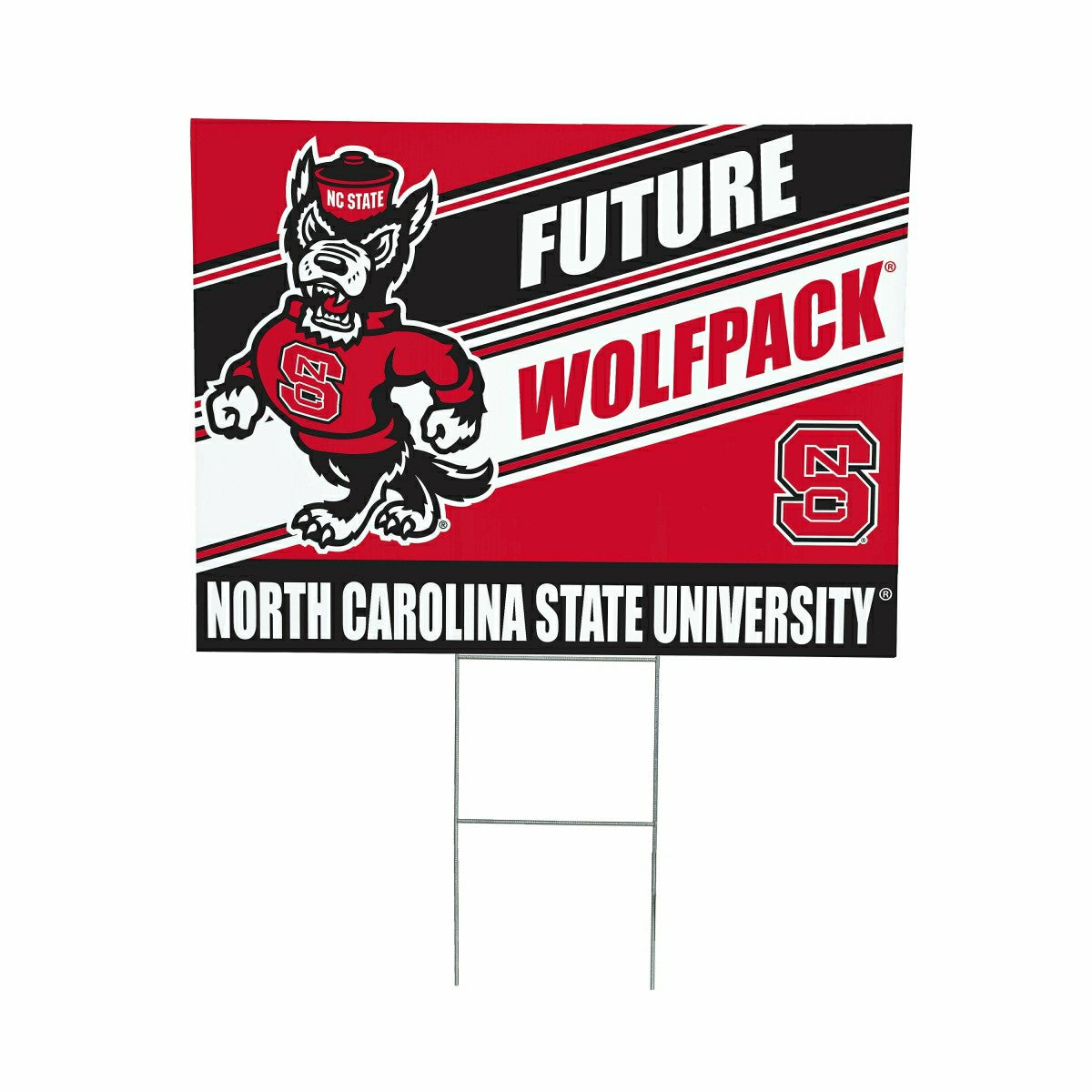 North Carolina State University Coroplast Yard Sign, Future Student, Collegiate, Home
