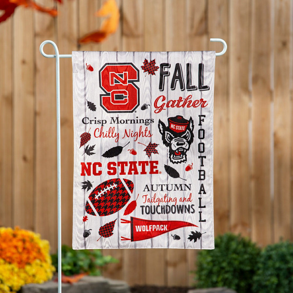 North Carolina State University, Moire Flag, GDN, Fall Seasonal, Collegiate, Home