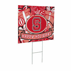 North Carolina State University Yard Sign, Holiday, Collegiate, Home