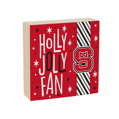 North Carolina State University Block, Holiday, 6x6, Collegiate, Home